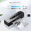 Miniatyrbilde 3 av 5: Laminator, A4 laminator med 30 lamineringslommer A4 A5 A6 lamineringssett testvinner
