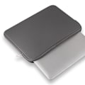 Miniatyrbild 3 av 5: Laptopfodral - Välj storlek Grå Grey 15 tum - Grå