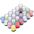 Miniatyrbillede 2 af 5: Akrylpulver Krystal Neglekunst Tips Dekoration Builder Akryl Manicure Værktøj 24 farver