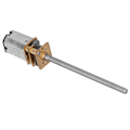 Miniatyrbilde 6 av 8: DC 6V Lineær girmotor blyskrue girkasse M3x55mm 90RPM for husholdningsapparater robot