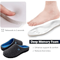 Miniatyrbild 4 av 4: Original tvåfärgad tofflor med memory foam för män