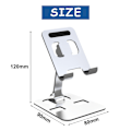 Miniatyrbilde 2 av 5: Tablettstativ for skrivebord, stabilt tablettstativ, sammenleggbart og