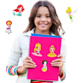 Pikkukuva 2 / 4: Timanttimaalaus lapsille, 5D DIY timanttimaalaus, lapset pojille ja tytöille 5 6 7 8 Syntymäpäivälahjat tytöille (PrincessSeries12pcs)