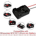 Miniatyrbillede 4 af 5: 2-pak hjuldriv lithium-ion-batteriadapter M18