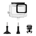Pikkukuva 5 / 5: Vedenpitävä Gopro Hero 7 Black 6 5 -kotelo jalustalla