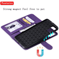 Pikkukuva 5 / 5: Samsung Galaxy A51 - 2-in-1 Magneettinen Kotelo / Lompakko - Violetti Violetti Violetti
