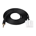 Miniatyrbilde 1 av 8: Bilstereo Aux-kabeladapter 3,5 mm Jack CD-grensesnitt for Mazda 2 3 5 6 2006-2013 0.1
