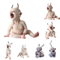 Pikkukuva 2 / 5: Halloween Creepy Devil Baby Resin Statue Scary Haunted Prop E