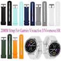 Miniatyrbild 5 av 5: Klockarmband för Garmin Vivoactive 3 army green