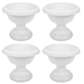 Miniatyrbilde 1 av 2: 4 stk. Romerske blomsterpotter til bryllup, dekorative blomsterbeholdere til bryllupsvei, hjemmetilbehør[qb]