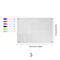 Miniatyrbild 1 av 5: Akryl magnetisk veckoplaneringskalender för kylskåp whiteboard - TYU053 null - TYU053 Small