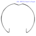 Miniatyrbilde 1 av 5: Downlight Spotlight Spring Lamp Retaining Spring Clip Ring Ligh A4