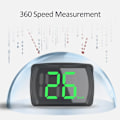 Miniatyrbillede 3 af 4: Stort udsalg digital GPS speedometer, Hud bil head up display med digital hastighed i km/t og mph, sikkert kørehjælpemiddel