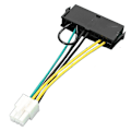 Miniatyrbilde 1 av 5: 24-pin til 6-pin ATX-strømadapterkabelkonverterkabel for Acer 6-pin hovedkort