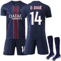 25-26 Paris Saint Germain Hjemmedrakt for barn nr. 14 Doue(bt) NO.14 20