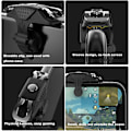 Miniatyrbild 3 av 4: Mobil Pubg Gamepads Controller Trigger för Telefonspel Gamepad L1r1 Triggers Känslig Joystick Skjut Sikta För Telefon Pubg/call Of Duty/fotnite Grepp För Andr