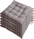 Set med 6 st stolsdynor 40x40, dekorativ dyna stolsdynor[qb] A