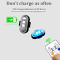 Miniatyrbilde 9 av 10: 8 Farger LED Strobe Lys Flylys 8PCS 8PCS-WELLNGS 8Pcs