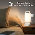 Miniatyrbillede 3 af 7: Camping Lanterne, Genopladelig Lys 2-i-1 Dæmpbar Udendørs Vandafvisende Udstyr med USB Opladning – Lanterner til Strømafbrydelser, Vandreture og Hjem