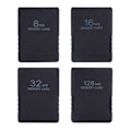 Miniatyrbillede 2 af 5: Hukommelseskort til PlayStation 2 til PS2 8/16/32/64/128/256MB. blackE 128MB