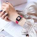 Pikkukuva 4 / 5: For Apple Watch -ranneke Silikoni Rannekoru MAITO TEE 42/44/45MM MAITO Milk Tea 42/44/45mm Milk Tea 42/44/45mm