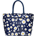 Miniatyrbillede 1 af 4: Isoleret frokostpose bærbar termisk frokostpose køletaske Daisy mønster frokostboks arrangør tote taske til kvinder voksne børn piger arbejde skole picnic