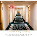 Miniatyrbilde 4 av 5: 1 stk LED-blitslys, signallys-alarm, rlife rød kablet blitssirene