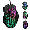 Miniatyrbilde 1 av 4: RGB Gaming Mus / Datamus med 7 knapper Multicolored multicolor