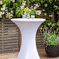 Miniatyrbilde 4 av 5: Stretchbartrekk for bistro bord Ø 60cm Elegant