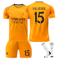Pikkukuva 1 / 2: 24-25 Real Madrid Away Soccer Jerseys Kids Soccer Gear No.15 Valverde No. 15 Valverde 26