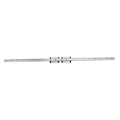 Miniatyrbilde 7 av 8: Lineær skinne 500mm lineær glide skinne med 2 MGN12H rustfritt stål glidebrytere for 3D-printer