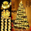 Pikkukuva 1 / 5: Varmvita Bright Ribbon String Lights 10m LED Julbelysning,C