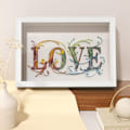 Miniatyrbillede 10 af 10: Hvid ramme i træ 10x10 tommer white 10 inches-10 inches