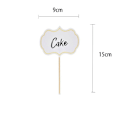 Miniatyrbillede 2 af 6: 120 stk. Cupcake Picks Tomme Tandstik Flag Buffet Etiketter[qb] 120 pcs