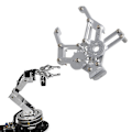 Miniatyrbillede 1 af 5: Mekanisk Arm Gripper Klemme Pote 996 Servo DIY Legetøj Robot Dele Tilbehør