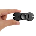 Pikkukuva 3 / 4: TD® Fidget Spinner -lelu alumiiniseoksesta - käsin pyöritettävä, stressiä lievittävä, musta - lahja aikuisille ja lapsille