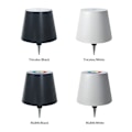 Miniatyrbild 3 av 5: Trådlös flasklamp, touch 3-färgs dimbar LED-flasklamp för festbarer White