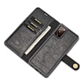 Miniatyrbilde 3 av 5: DG.MING 2-i-1 Magnetisk Lommebok Samsung Galaxy S20 FE Svart[qb]