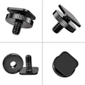 Miniatyrbild 2 av 5: 1/4 tums kameradapter skruv 4-pack blixtsko fäste för DSLR kamerautrustning