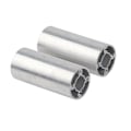 Miniatyrbilde 8 av 8: 2 stk 6063 aluminiumlegering rør runde rette verktøy for roboter lagerseter OD 32mm6103‑0032‑0072