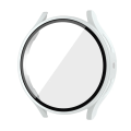 Miniatyrbild 1 av 5: Härdat glas + PC-fodral för Samsung Galaxy Watch4 5 6 44mm 40mm All Coverage Case Galaxy Watch4 5 Tillbehör Vit White Galaxy Watch5 40mm