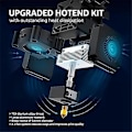 Miniatyrbild 4 av 5: Printer Hot End Kit för Elegoo Neptune 3 Plus/Max Extruder Head Heater Break Silikonhölje Termistor med 4PCS Munstycken