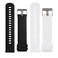 Miniatyrbillede 1 af 10: Urrem til Garmin Vivoactive 3 / Vivomove HR T black+white