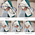 Pikkukuva 6 / 10: Sinivalon Suojaavat Lasit Ylisuuret Lasit TRANSPARENT Transparent