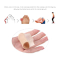 Miniatyrbild 4 av 4: 4 st Gel Tåseparatorer, Hallux Valgus Korrigerare med Överlappande Tåtyg Tåavstånd med Mjuk Gel Foder