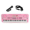 Miniatyrbillede 1 af 7: 61-tangenter klaverkeyboard, 61 mini-tangenter bærbart musikklaver til begyndere børn
