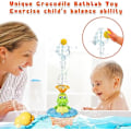 Miniatyrbillede 4 af 5: Lysende baby badelegetøj - Krokodille pool vandspil - LED badelegetøj - 5 spray styles badelegetøj med optræk and - til piger og drenge