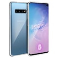 Miniatyrbilde 2 av 4: Etui for Samsung Galaxy S10 360° Beskyttelse Hard + Transparent silikon front
