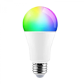Miniatyrbillede 1 af 5: Trådløs telefonstyring RGBCW lyspære timer dæmpbar lampe flerfarvet E27