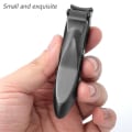 Miniatyrbilde 4 av 5: Negleklipper for menn med oppsamler - Skarp, kraftig negleklipper med selvoppsamling for finger- og tånegler pieces